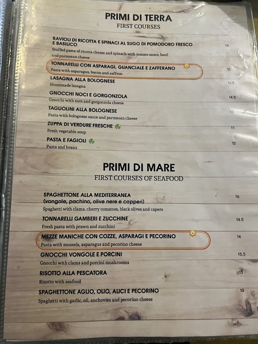 Menu Trattoria Pizzeria Il Girasole-3